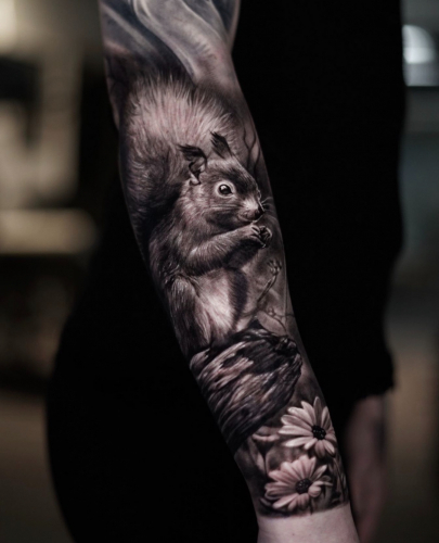 eichhörnchen-tattoo