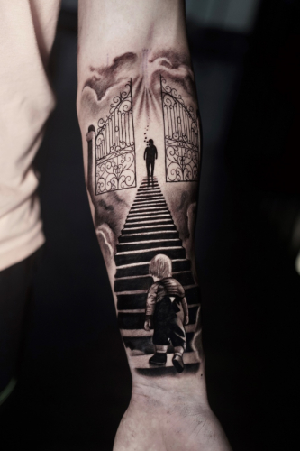 tattoo-treppe-zum-himmel